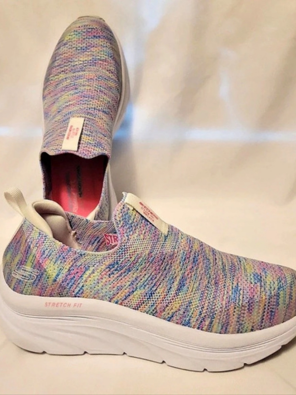 Skechers D'Lux Walker - Rainbow Sky Sneakers US 10